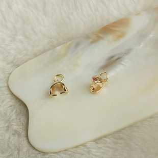 14k����ɫ�t�ʯ��y�A�� diy�ֹ��Ʒ��� ���ƽ���۶��h���
