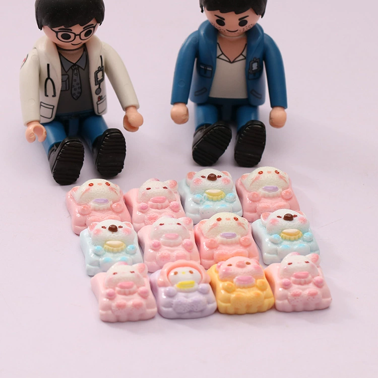 Sanrio, реалистичная мультяшная кремовая еда для детского сада, хлеб, ручная работа, моделирование под дети, подарок на день рождения