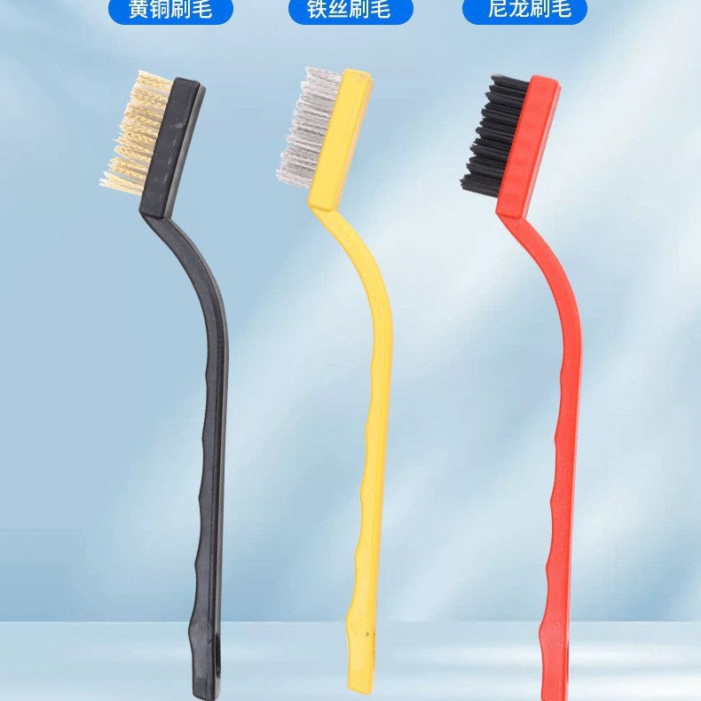 Stove Brush Gas Stove Cleaning Brush 3-Pack Kitchen Supplies Range Hood Tool Steel Wire Powerful Oil Remover for Home Use