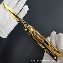 学生版デルタ行周辺影鋒武器蝶折りたたみ落書き模型周辺玩具置物