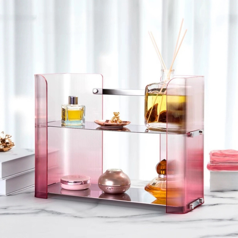 Komfortech Accessible Luxury Cosmetics Storage Box Acrylic High-End Large-Capacity Dressing Table Skin Care Products