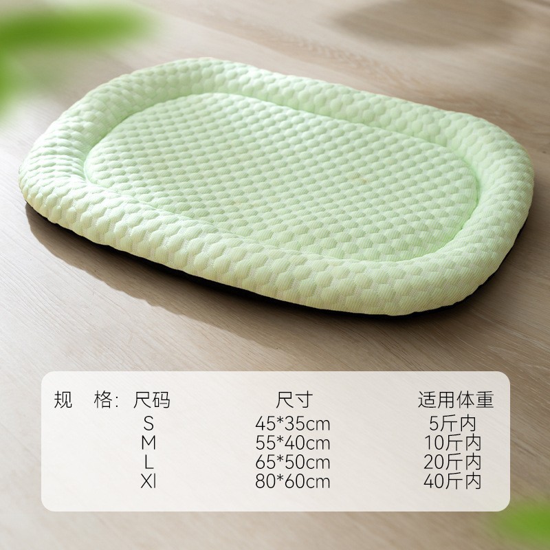 Primavera y verano gato ojo grande lindo monstruo fresco cojín gato nido perro gato estera sofá perro mascota estera