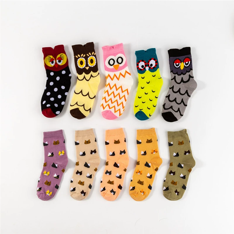 Демисезонные трехмерные Cartoon knee socks, Amazon, оптовая