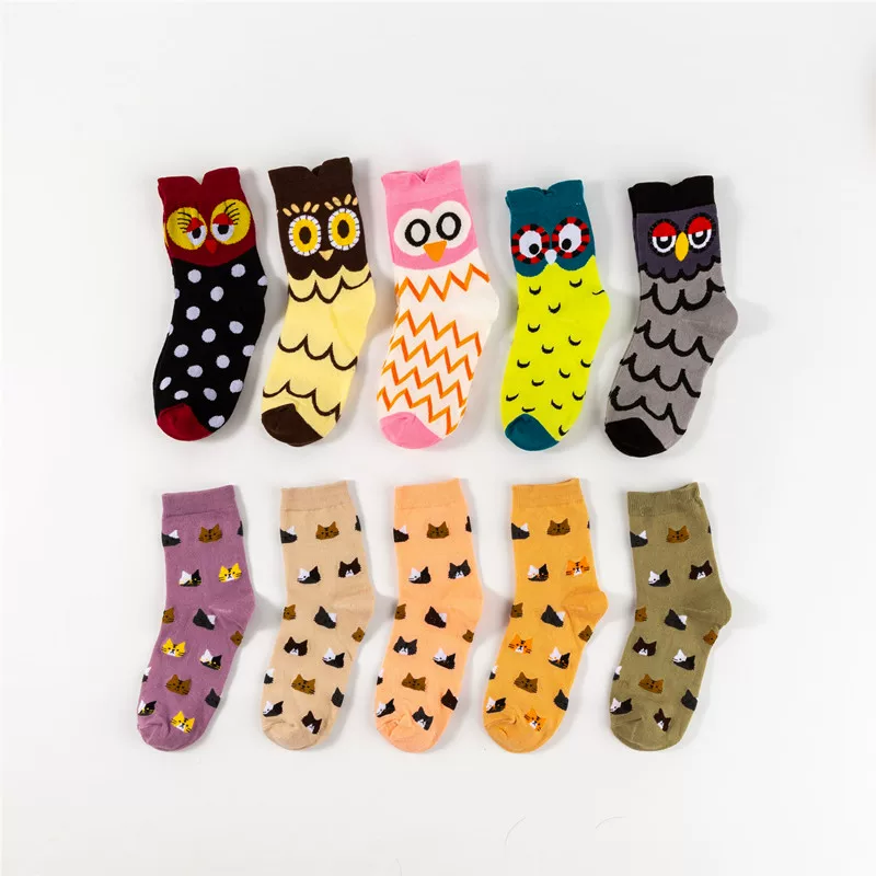 Демисезонные трехмерные Cartoon knee socks, Amazon, оптовая