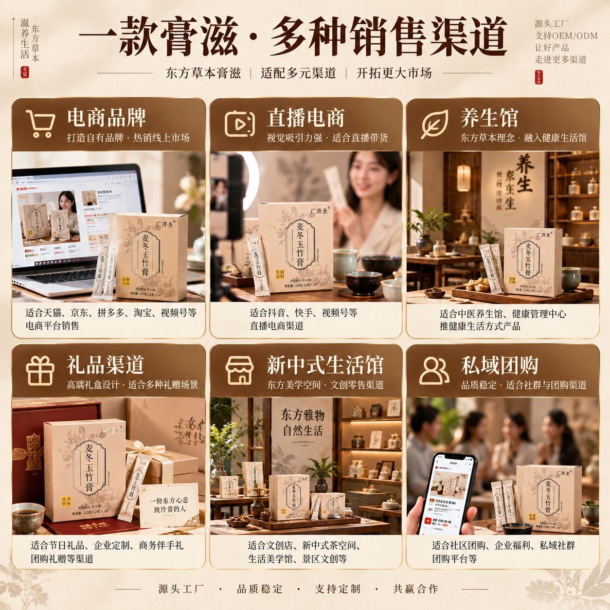 Mai Dong Yu Zhu Gao (Ophiopogon & Polygonatum Honey Paste) — Traditional Herbal Paste, 120g specifications