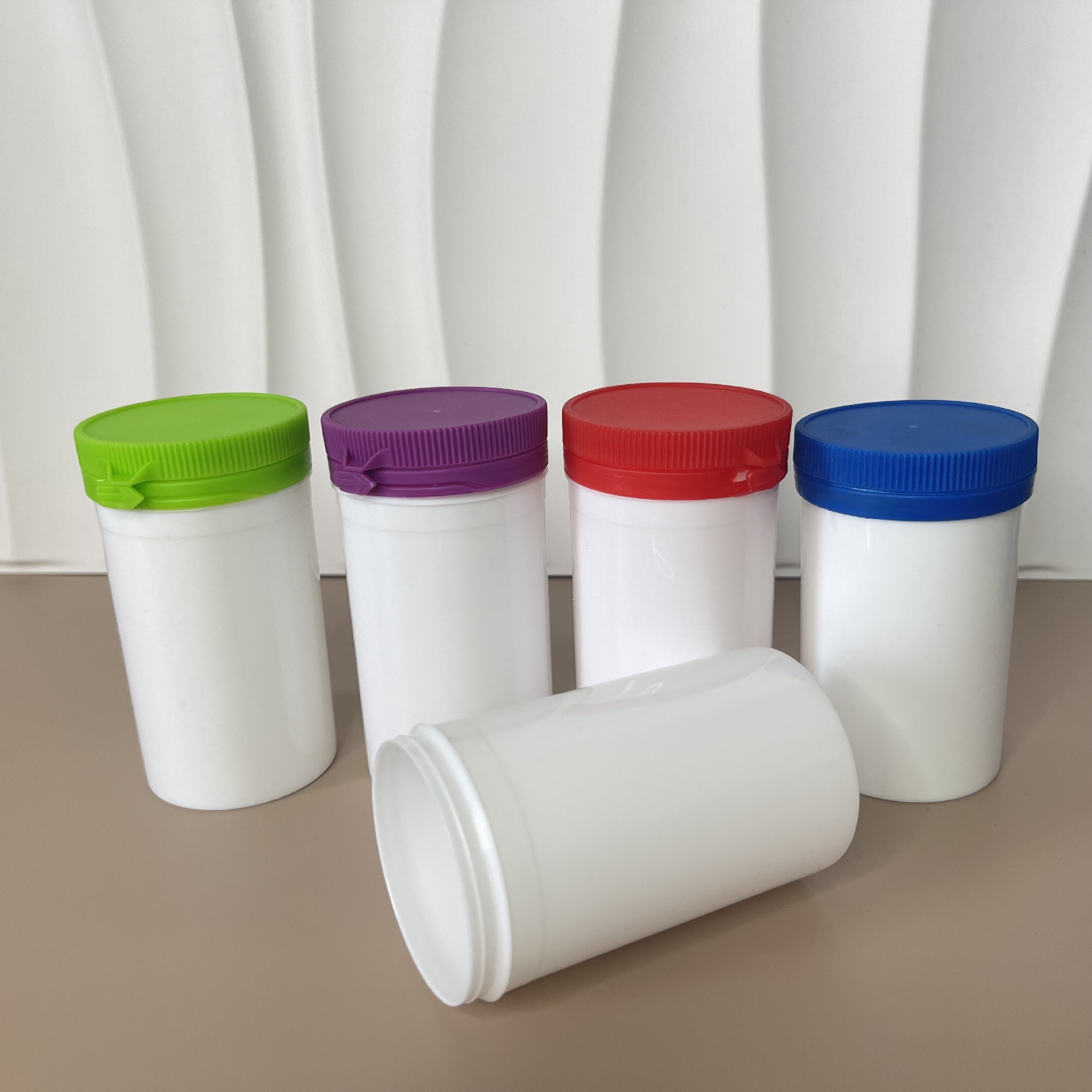 100ml撕拉盖保健品塑料瓶易撕胶囊瓶子糖果压缩片护肝片瓶100毫升