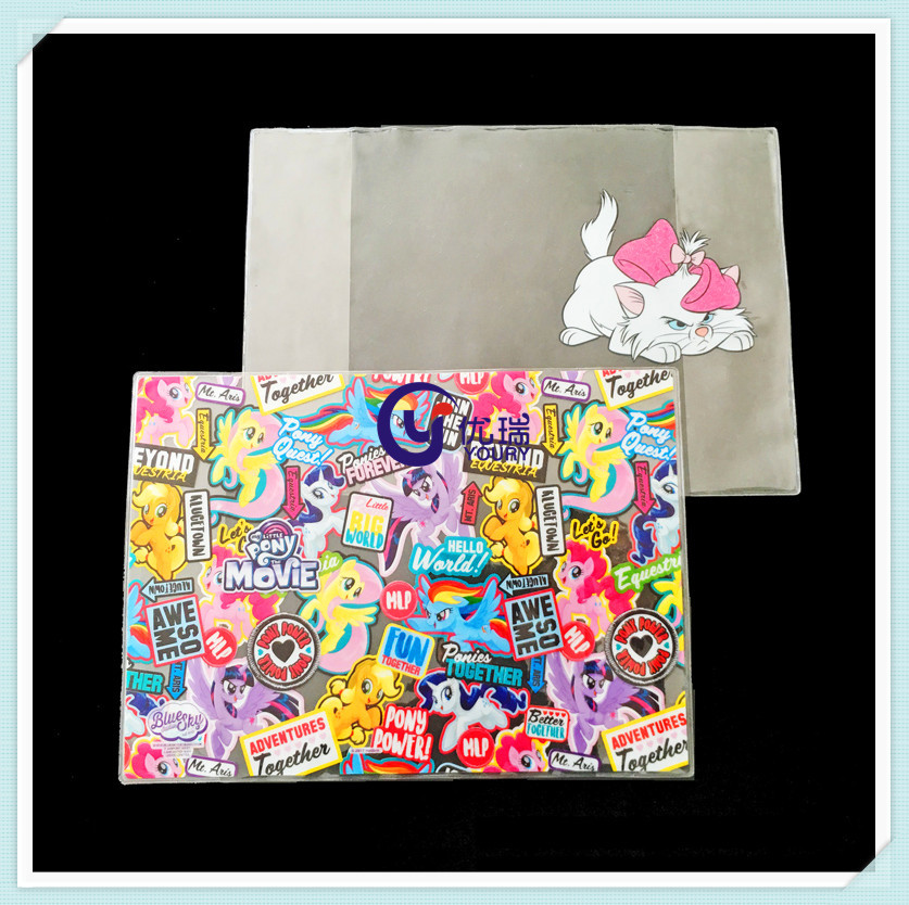 pvc胶套书皮 PVC透明书本皮套 磨砂PVC软质塑料书皮