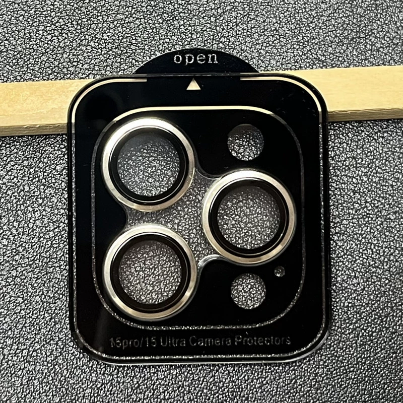Camera Lens Protector (Apple) iPhone 17 / 17 Pro Max Compatible, Metal Ring, Geolocation Function