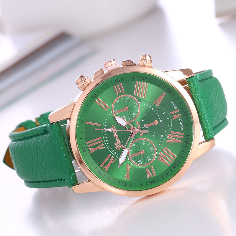 Fashion Solid Color Buckle Quartz Women's Watches display picture 6