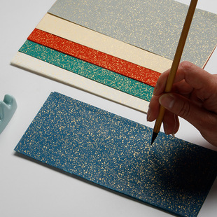 Batik Semi-Cooked Rice Paper, Ancient Style Letterhead, Ancient Style Small Regular Script Calligraphy, Simple and Fresh Love Letter Paper