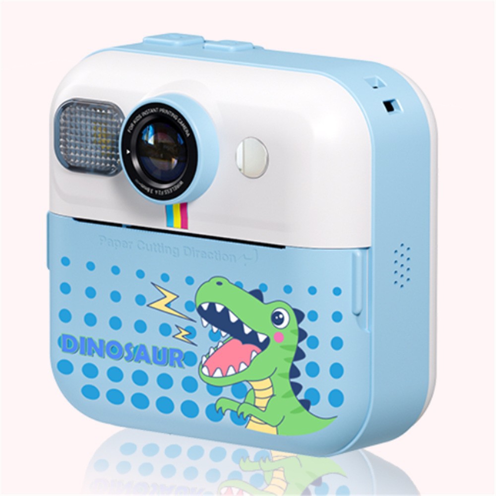 Nueva cámara de impresión Cámara digital para niños Polaroid lindo juguete de dibujos animados mini cámara de impresión HD