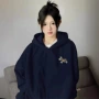 美式连帽好看长袖卫衣
