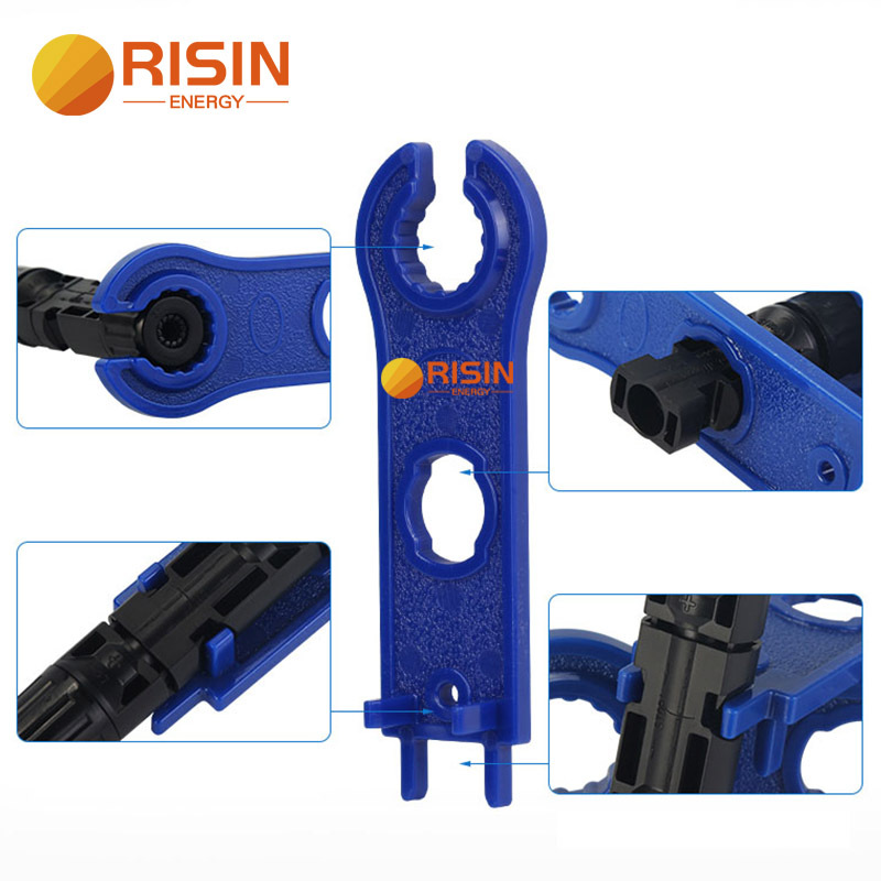 热销品MC4公母插头拆卸光伏组件太阳能电池板连接器扳手