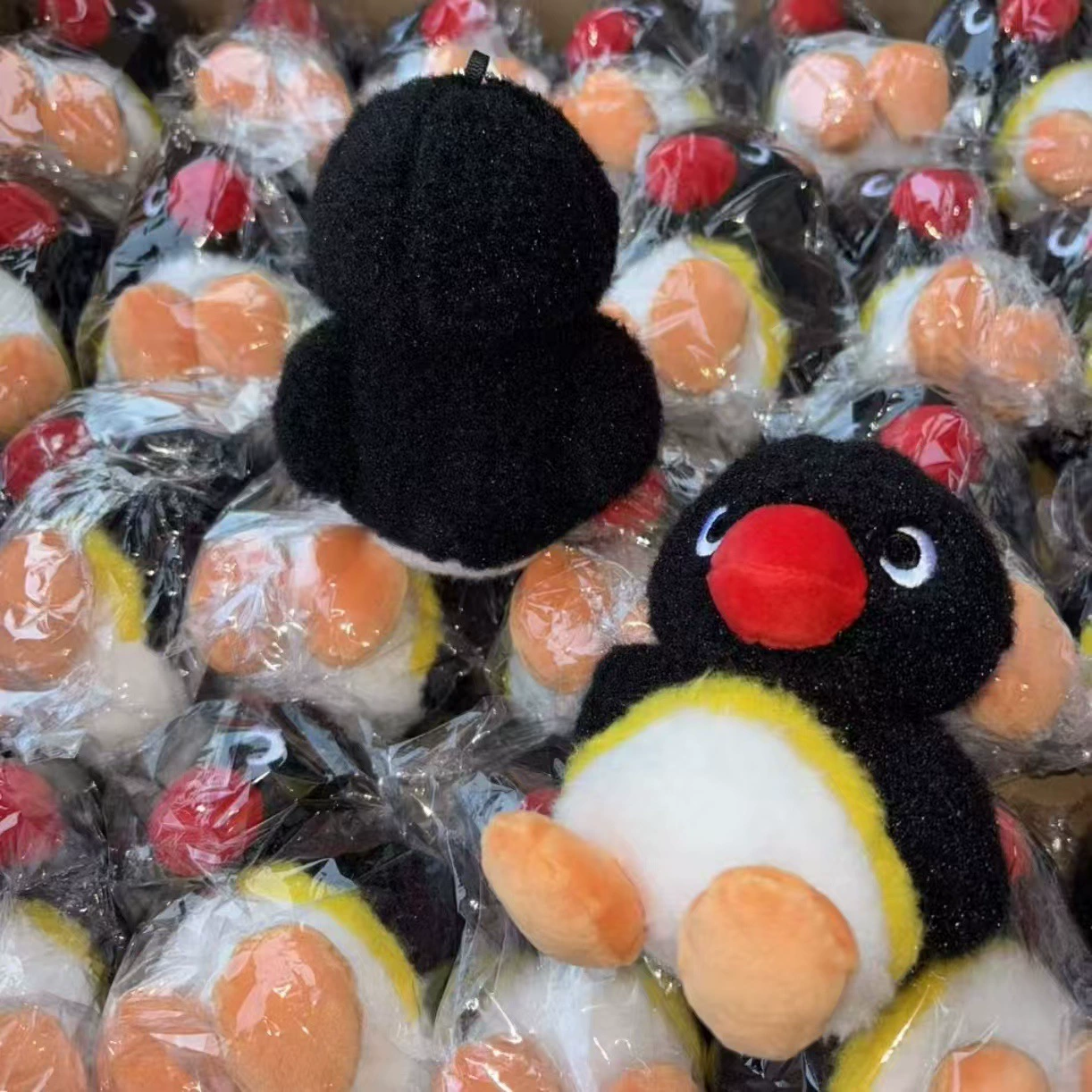 Children's plush cute pendant, backpack, pack, pinguin