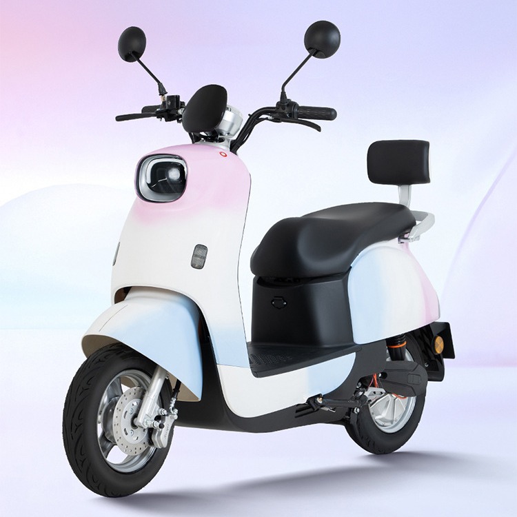 Foreign Trade Factory Straight Hair 800W 1000W 20Ah 60V Electric Motorcycle for City Road