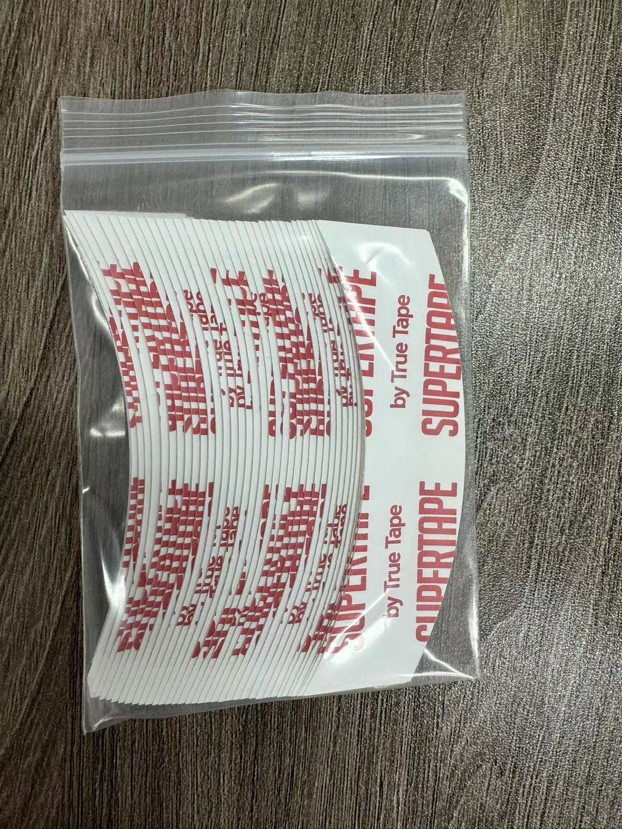 Peluca súper tape pegamento de doble cara pegamento blanco tejido peluca de recabello adhesivo de doble cara transpirable de alta viscosidad