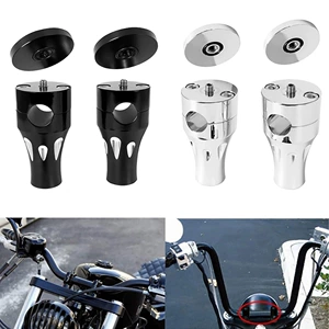 Harley motosiklet retro sükan oturacağı, qaldırılmış sütun, sükan kranı sabit kodu