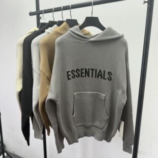 FOGSS21 Knit Pullover Black��ɫLOGOEssentials�ذ���ʽᘿ���