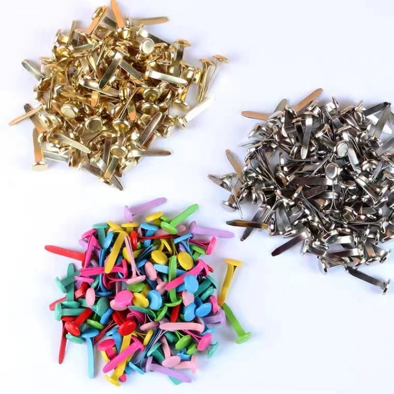 复古分腿钉两脚双脚二脚钉皮影手帐迷你羊角钉手工diy材料转盘