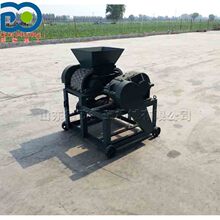 金属矿粉压球机 对辊金属钢渣铁粉压块机 泥土煤渣上炉煤球机