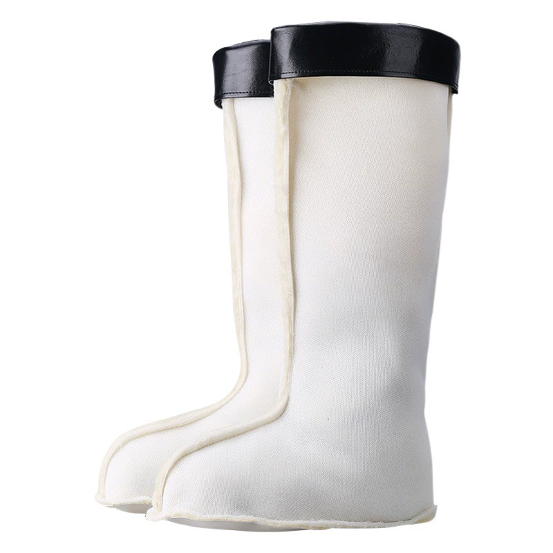 Подкладка для резиновых сапог, Хлопковый чехол, зимние утолщенные мужские резиновые сапоги на флисовой подкладке, подкладка из хлопка, мужские Холодостойкие утолщенные теплые носки
