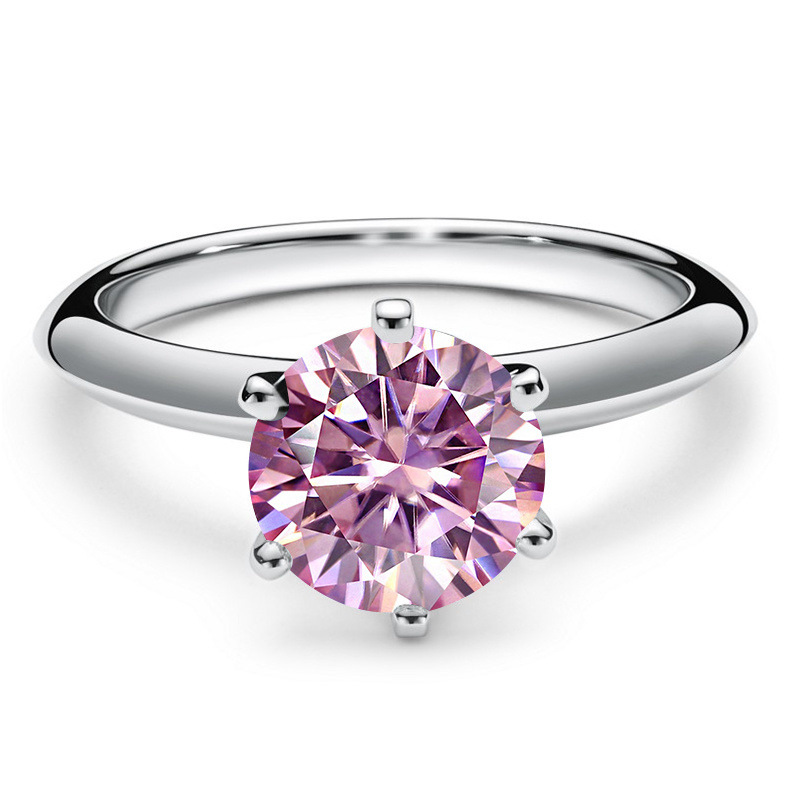 1 quilates 2 quilates anillo de piedra de mosaico envolvente colorido joyas de piedra de mosaico azul verde joyas rosa