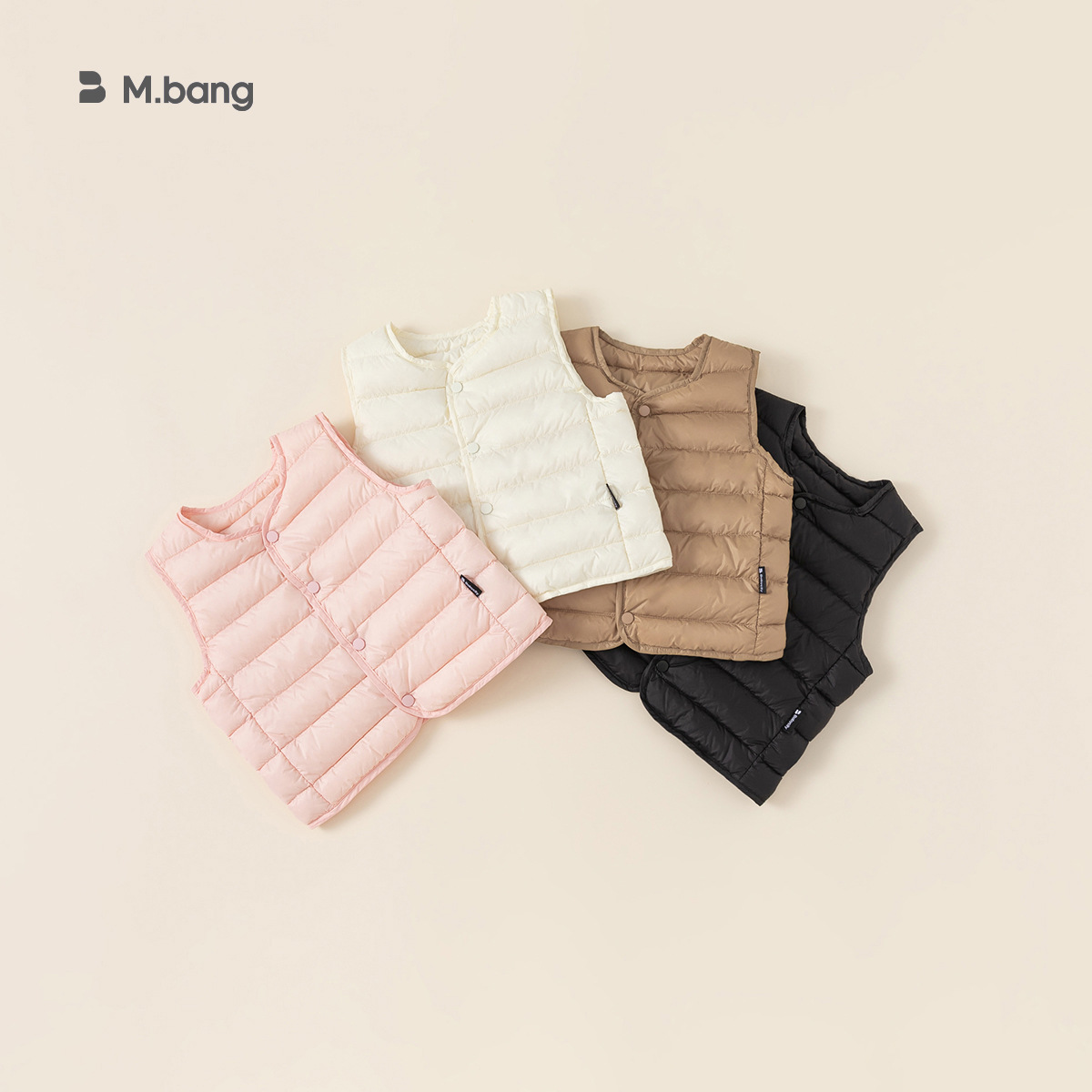 Babycity Autumn And Winter Girls Winter Children's Clothing Children's Down Vest White Duck Down Boys Inner Wear DY83058