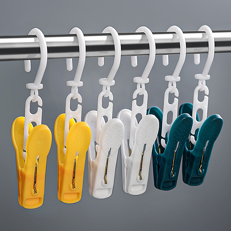 Factory direct spot clothes clip socks convenient storage rack clothes clip hat rack travel rack