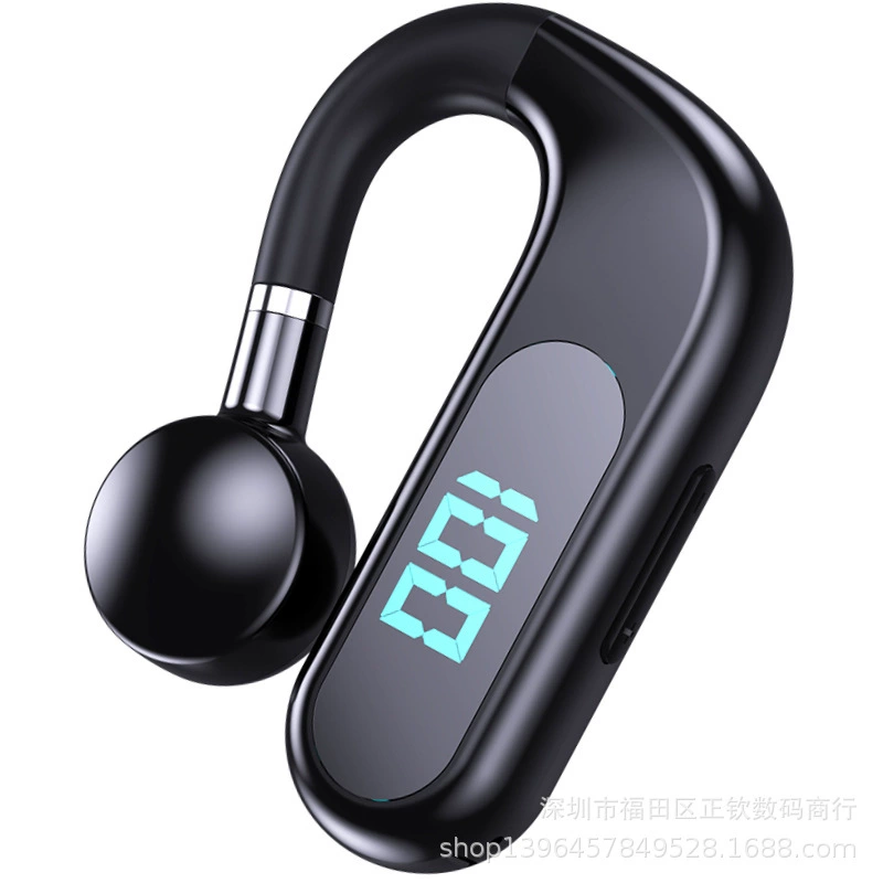S30 наушники с реальным костнымConduct Bluetooth без утечки звука или уха, носить электроника, дисплей ушной висит, ушной подвес подходит для Apple Android