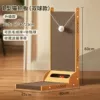 [L -type double -ball upgrade] Plush ball hanging ball+bell ball