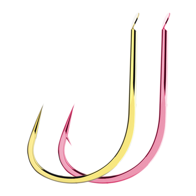 Haixijin knotless fish hook thin carbon steel imported with barbed…