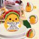 Cross-border handmade wool crochet creative knitting Positive taco tuck active doll long legs tuck