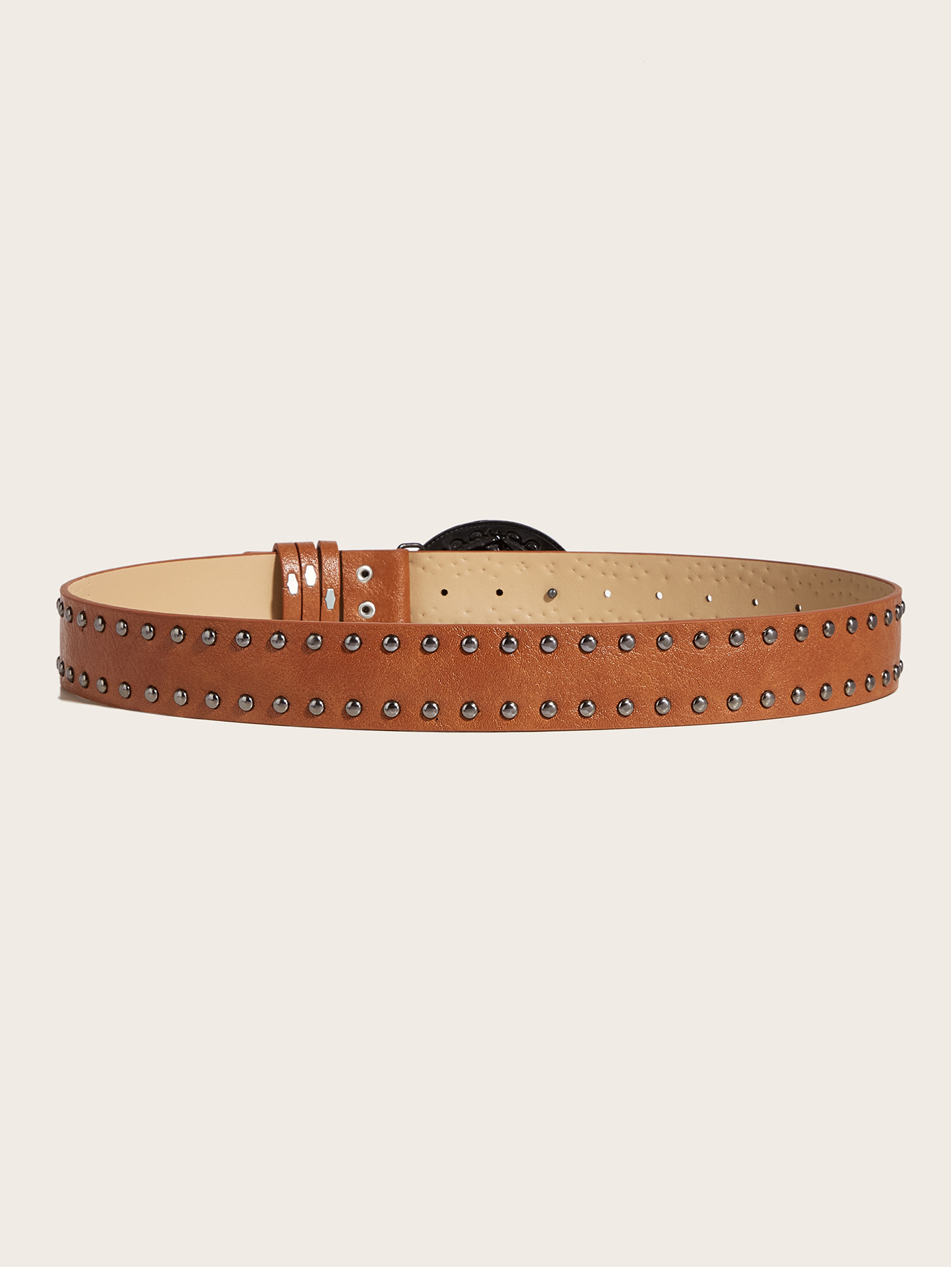 New Trend Belt Fashion Personality Willow Spikes Youth Belt Punk Snap Pants Belt Spot Wholesale_viptrois.com