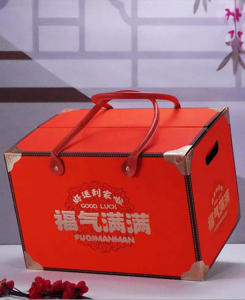 Подарочная упаковочная коробка на Новый год для праздничного фестиваля, снежные закуски из орехов, бекон, говядина и баранина, морепродукты, фейерверки, оптовая продажа