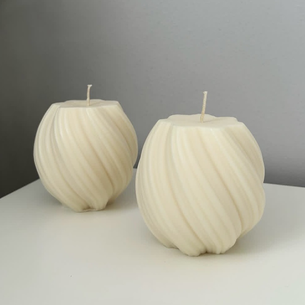 Nueva línea geométrica nórdica, vela de aromaterapia columnar, vela de fragancia blanca sin humo, decoración del hogar transfronteriza