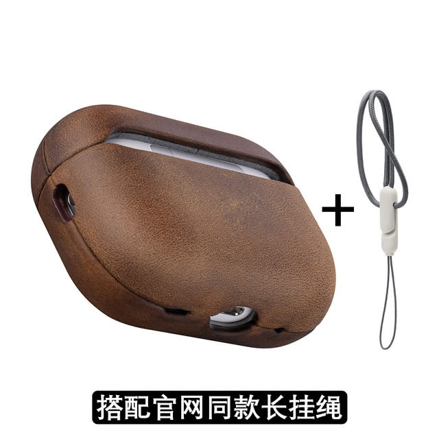 本革クレイジーホースレザー AirpodsPro2/第 4 世代 Apple イヤホンケース卸売|undefined