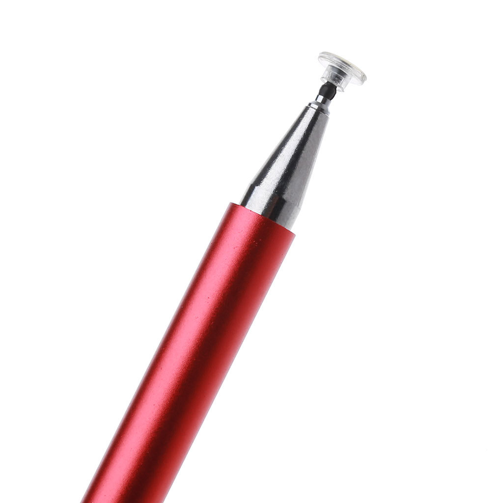 Venta al por mayor pluma capacitiva de doble cabeza pluma táctil pluma de disco tableta de teléfono móvil adecuado para pad lápiz táctil