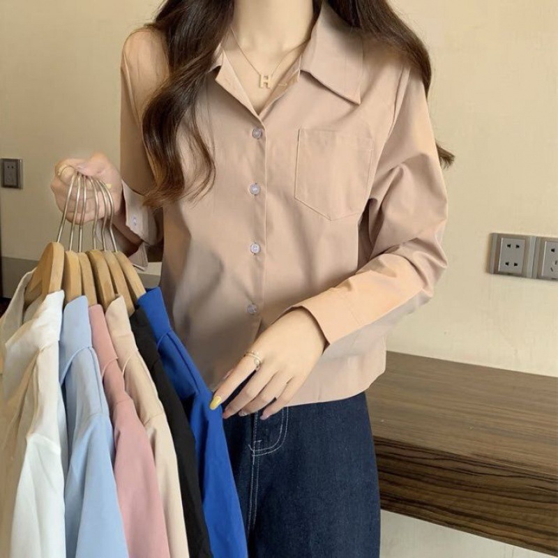 Elegant apricot long-sleeve
