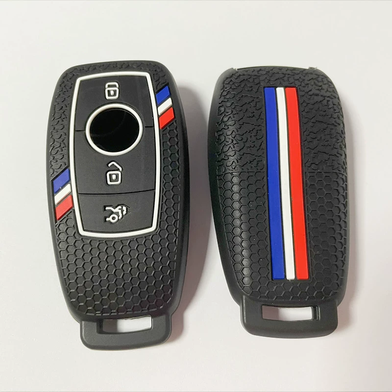 Подходит для Mercedes-Benz ACE-класс S-Класс G-Класс G-Kласс GLE EQC Maybach GLB, набор силиконовых ключей с защелкой