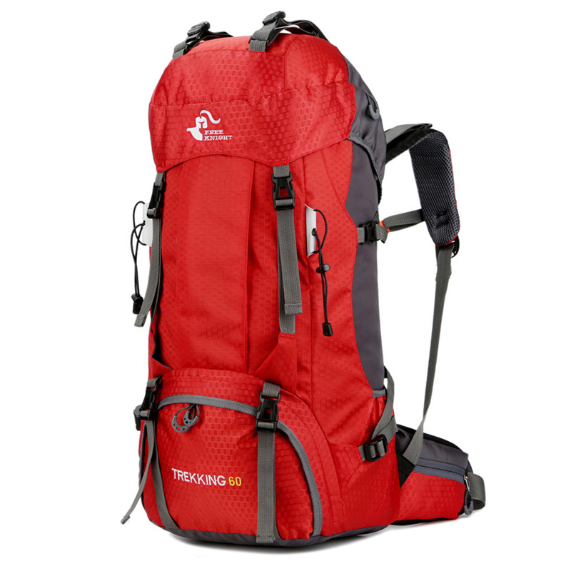 Mochila de Senderismo y Montañismo de Poliéster Transpirable e Impermeable para Deportes al Aire Libre