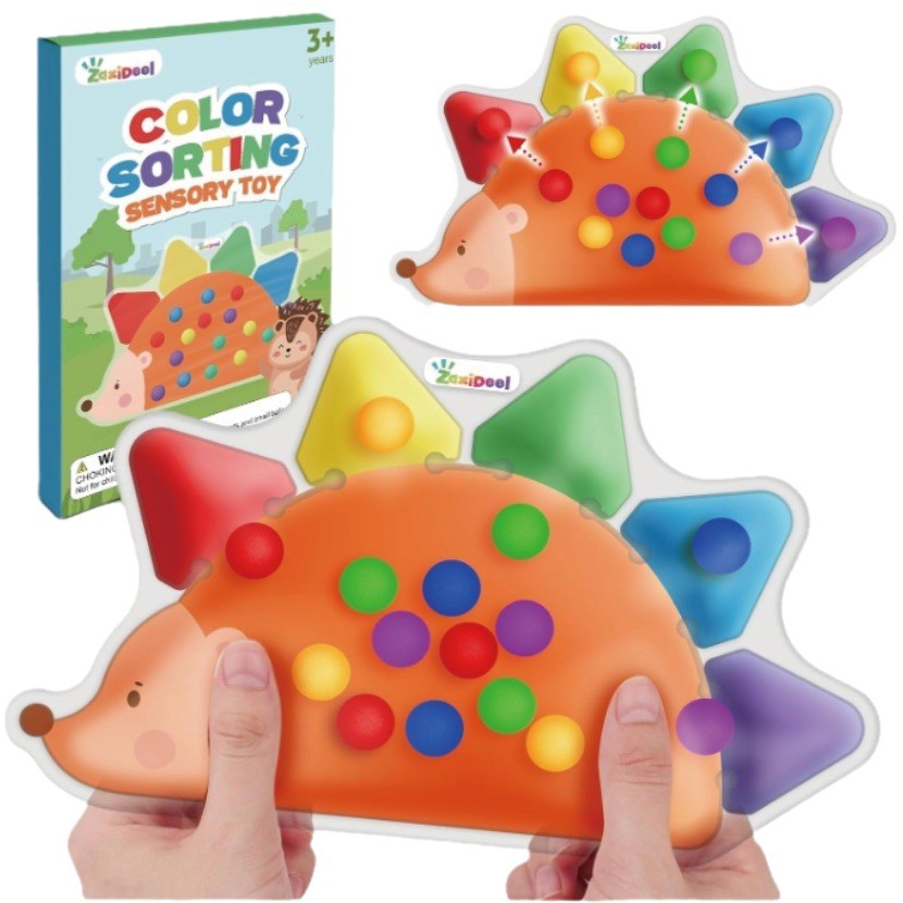 Amazon Color Sorting Toys Clasificación de colores Juguetes sensoriales Juguetes de coincidencia Juguetes de rompecabezas para niños