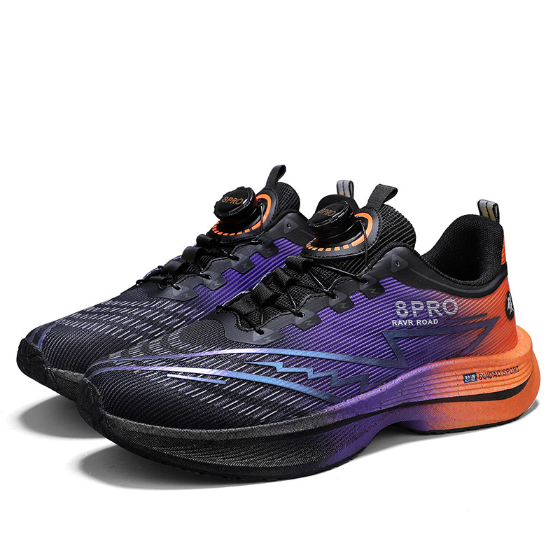 Red Rabbit 8pro placa de carbono de palma completa zapatos de carreras de amortiguación para hombres y mujeres parejas de botón giratorio zapatos juveniles