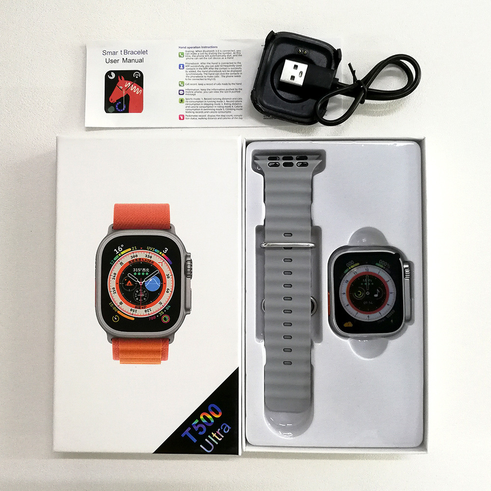Fábrica transfronteriza T500 reloj inteligente T500 ultra reloj inteligente T55 reloj deportivo comercio exterior