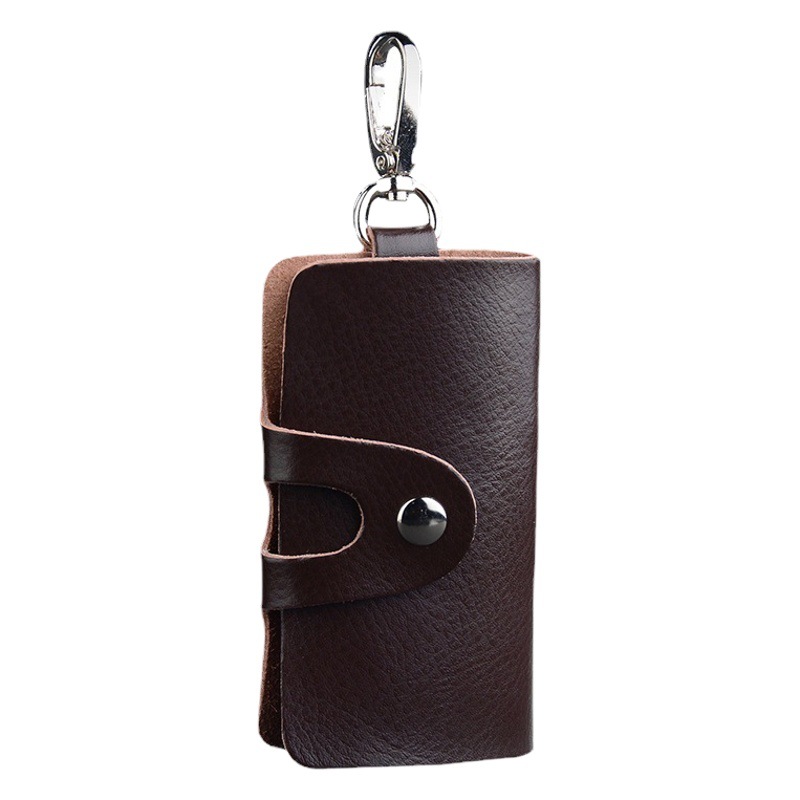Women's Leather Storage Key Bag for Home Use, Promotional Gift Key Bag, Fashionable Men's Personalized Key Bag