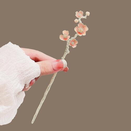 Sakura Hair Accessories Women's Metal Hairpin High-end Hairpin Simple Niche Hairpin Ancient Style Hanfu Creative Headwear
