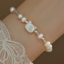 天然珍珠项饰;项链;天然珍珠手饰