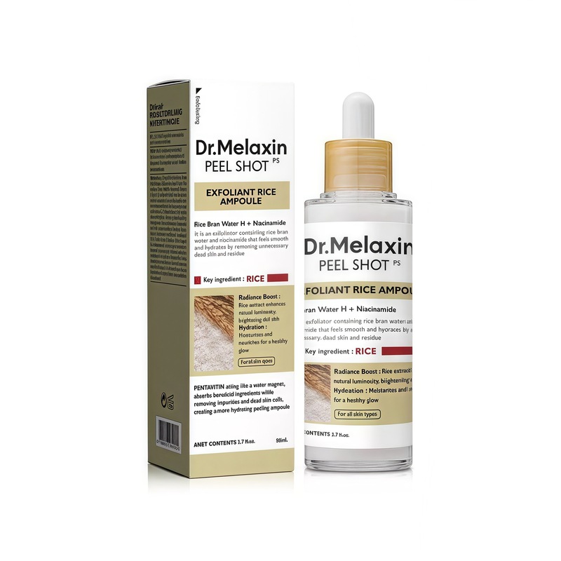 TK跨境 Dr.Melaxin 黑米白米去角质烟酰胺精华液 现货直发80ml|undefined