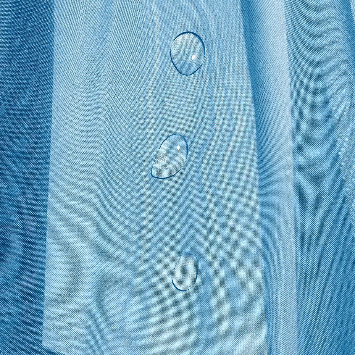 Nuevo estilo transfronterizo de una sola cadena de malla de ventana a prueba de agua Terylon, puesto al aire libre, cortina a prueba de lluvia, emisión en stock de TEMU