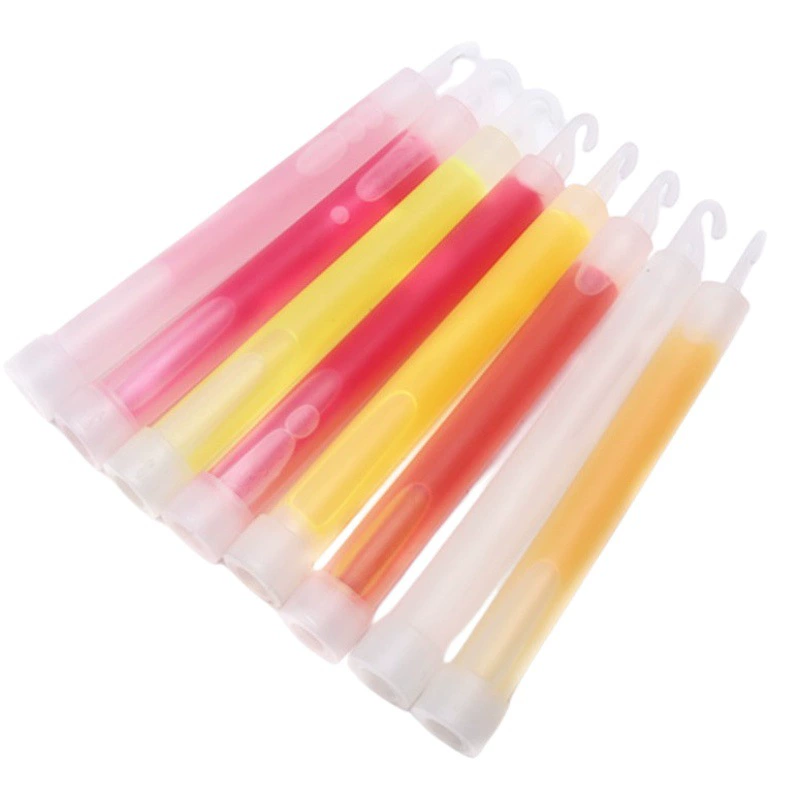 Самая горячая распродажа Amazon 6inch светящаяся палочка светящаяся палочка для кемпинга, концерта, серебряная световая палочка, трансграничная электронная коммерция