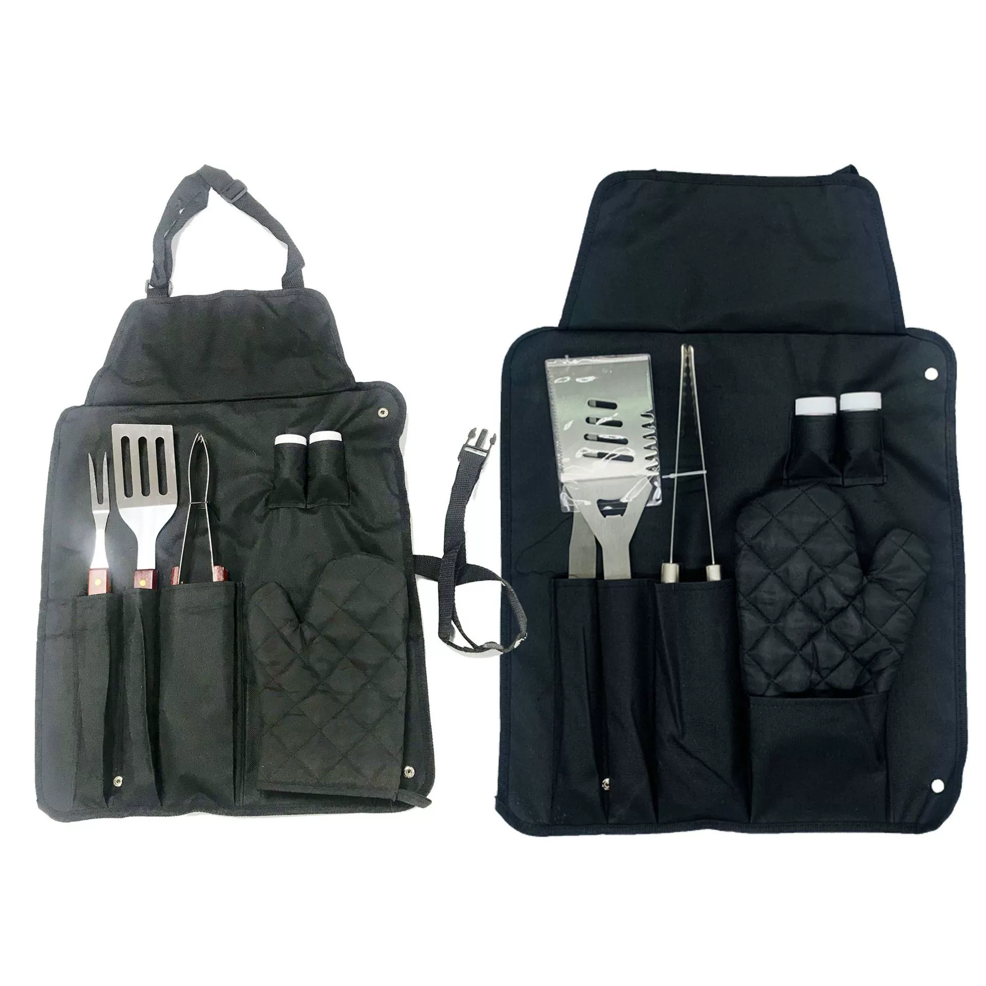 Apron, tools set stainless steel, travel cloth bag, oxford cloth